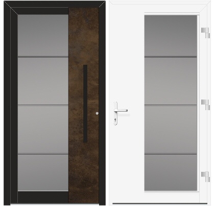 Au&szlig;en-/Innenansicht Modellt&uuml;r 3407