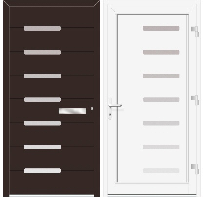 Au&szlig;en-/Innenansicht Modell E-140