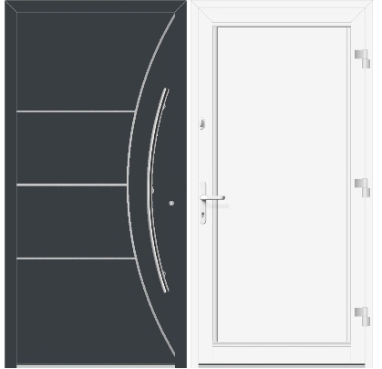 Au&szlig;en-/Innenansicht Modell E-269