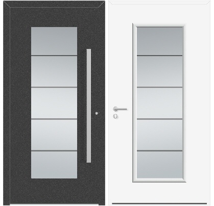 Au&szlig;en-/Innenansicht Modell E-372 (Nr. 4)