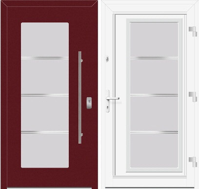 Au&szlig;en-/Innenansicht Modell E-266R (Nr. 45)